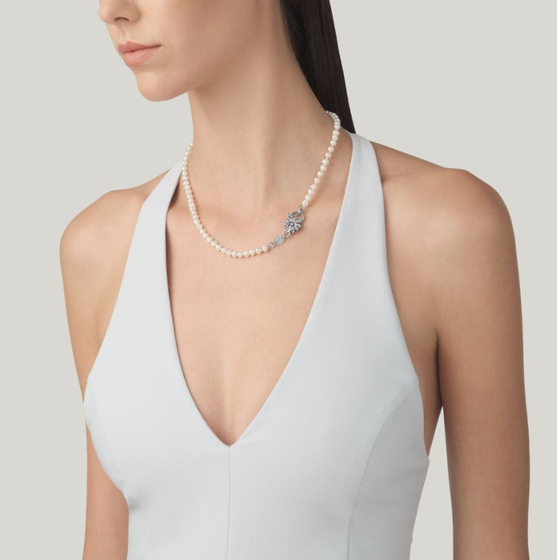 collana margherita perle piccole