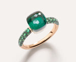 Carica l&#39;immagine nel visualizzatore di Gallery, Nudo PETIT Prasiolite Malachite Tsavorrite
