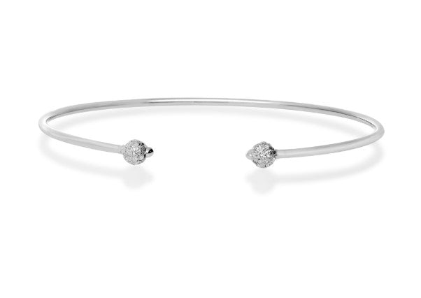 Bracciale m'ama non m'ama con diamanti