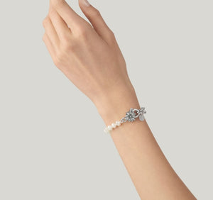 bracciale margherita perle piccole