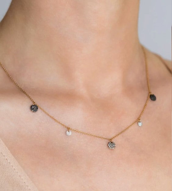 Collana Diamonds Multi Paillettes