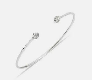 Bracciale m'ama non m'ama con diamanti