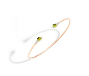 Bracciale Mama Non Mama Peridoto e diamanti