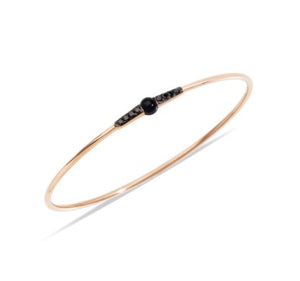 Bracciale Mama non Mama Onice e diamanti neri