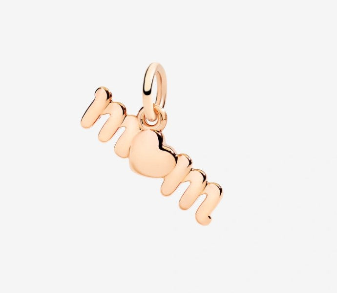 Ciondolo Dodo Mom oro rosa 9K