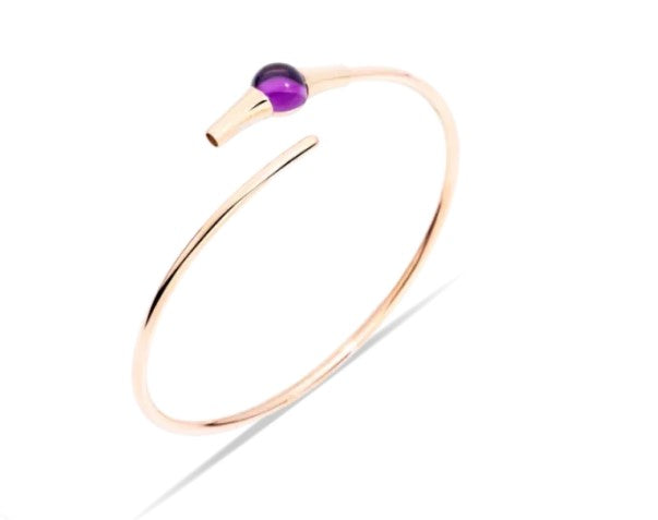 Bracciale M’Ama Non M’Ama Oro Rosa Ametista