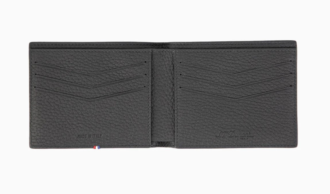 PORTAFOGLIO 6CC NEO CAPSULE GRANATO NERO