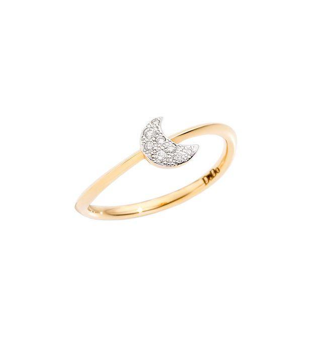 Anello Dodo Luna in diamanti - Mendes Gioielli Shop online