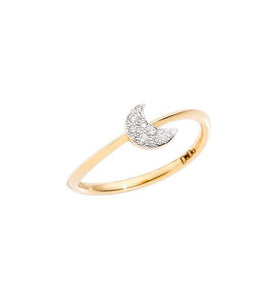 Anello Dodo Luna in diamanti - Mendes Gioielli Shop online