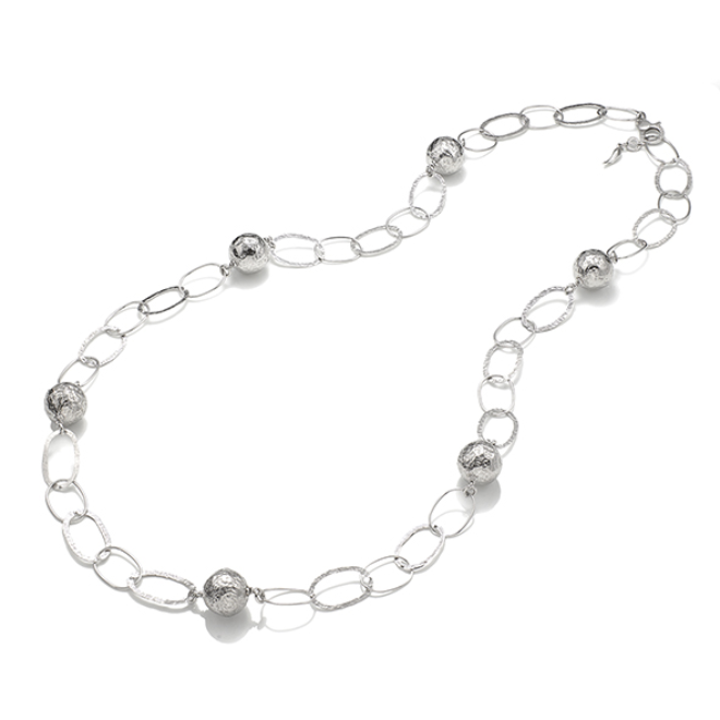 Collana Maglia Alternata E Sfere Giovanni Raspini - Mendes Gioielli Shop online