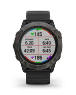 Carica l&#39;immagine nel visualizzatore di Gallery, Garmin Fenix 6 Pro Solar Carbon - Mendes Gioielli srl
