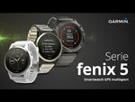 Carica e avvia il video nel visualizzatore di galleria, Garmin Fenix 5 s white

